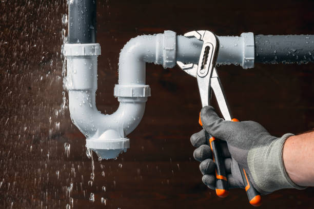 Professional Sewer Line Repair technician working in Belmont, MA